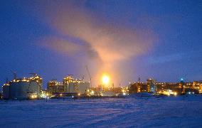 LNG plant in Russia