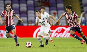 Football: Kashima vs Guadalajara at Club World Cup