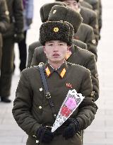 71st anniversary of N. Korea armed forces