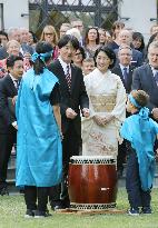 Japan's crown prince in Poland