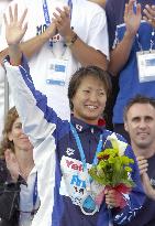 Japan's Shibata wins silver in women's 400m freestyle