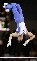 Mizutori takes bronze in horizontal bar, 4th medal at world's