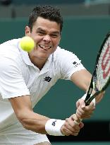 Raonic advances to Wimbledon final