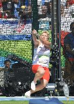 Poland's Wlodarczyk sets world record in women's hammer throw