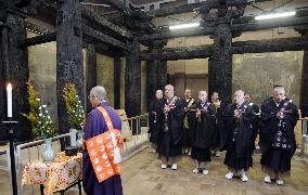 Fire drill held at Horyuji Temple