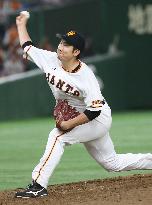 Baseball: Sugano throws 3rd consecutive shutout