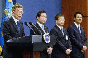 S. Korea's Moon nominates provincial governor as premier