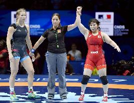 Wrestling Dosho wins women's 69-kg gold at worlds