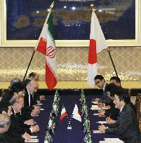 Japanese, Iranian ministers discuss nuclear issues