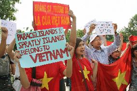 Anti-China demonstration in Vietnam