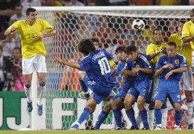 (6)Japan bow out of Confeds after holding Brazil