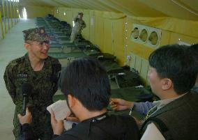 GSDF team rests at U.S. base in Kuwait