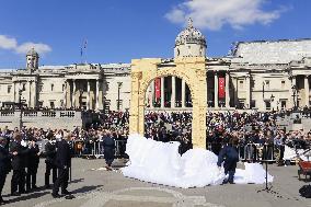 Palmyra's Arch of Triumph recaptured in London