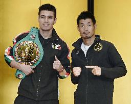 Boxing: Ruiz, Hasegawa meet press before WBC title bout