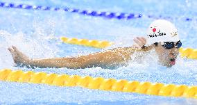 Japan's Nakajima wins bronze in men's 200-meter medley