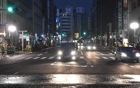 Road reopened after huge sinkhole in Fukuoka is filled with soil