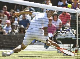 Tennis: Nishikori moves into Wimbledon 3rd round