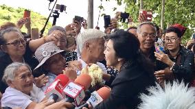 Former Thai PM Yingluck wraps up defense in rice pledging case