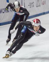 Short track speed skating in Budapest