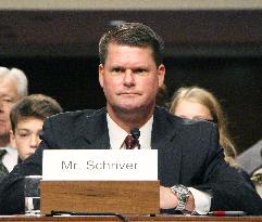 Schriver at nomination hearing