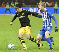 Dortmund midfielder Shinji Kagawa