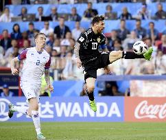 Football: Argentina vs Iceland at World Cup
