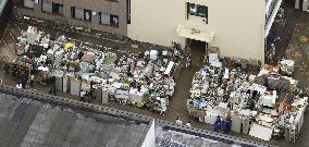 Aftermath of Typhoon Hagibis in Japan