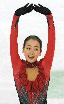 Asada wins women's figure skating silver