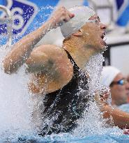 Olympics: Cesar Cielo Filho of Brazil wins 50-meter freestyle