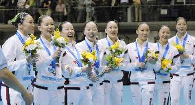 Japan takes silver in World Cup team event