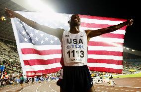 Bernard Lagat of U.S. wins men's 5,000 meters