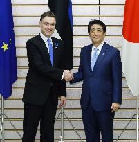 Japan, Estonia eye firmer cooperation in cybersecurity