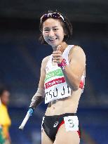 Japan's Tsuji wins bronze in women's 400-meter