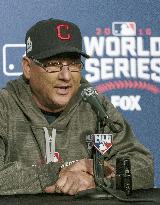 Baseball: Francona meets press before World Series Game 3