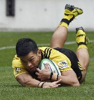 Sungoliath beats Verblitz in Japan Rugby Top League match