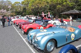 Classic car rally begins in Japan