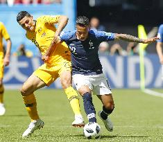 Football: France vs Australia at World Cup