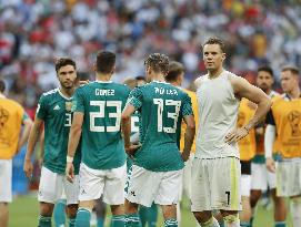 Football: Germany vs South Korea at World Cup