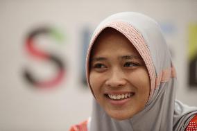 FEATURE: Indonesia's "Spiderwoman" eyes Tokyo 2020 following Asian Games success