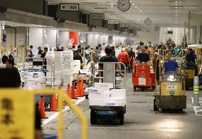 Opening of Toyosu fish market
