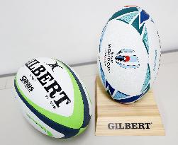 Match ball for 2019 Rugby World Cup in Japan