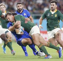 Rugby World Cup in Japan: South Africa v Italy