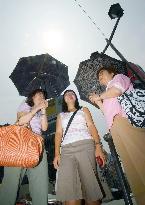 Temperatures in Tokyo top 30 C for record 38 days