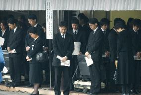 (5)Funeral held for 2 Japanese diplomats killed in Iraq