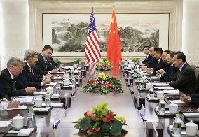 Kerry in China to discuss new steps against N. Korea