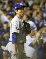 Maeda gives up 3 runs as Dodgers fall to Cubs