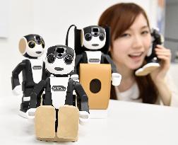 Sharp exploring corporate, foreign visitor markets for "robot phone"