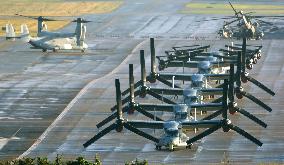 U.S. to resume Osprey aerial refueling training in Japan