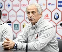 Japan soccer coach Halilhodzic