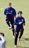 Japan national team in Belgium
